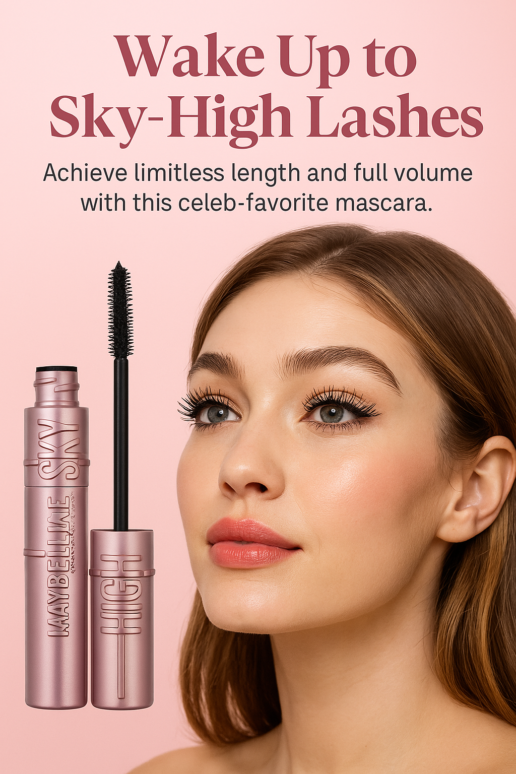 Maybelline Sky High Mascara – Extreme Length & Volume