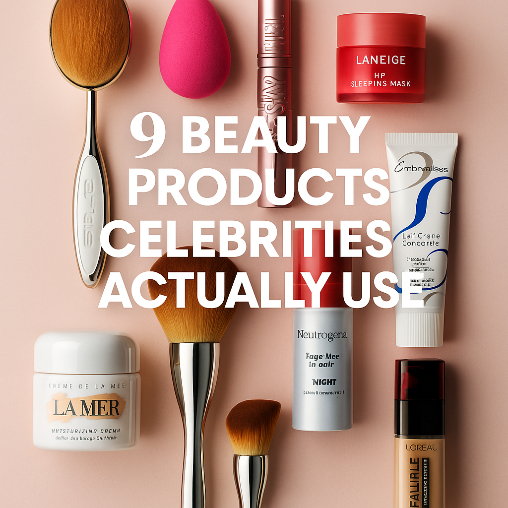 9 Beauty Products Celebrities Actually Use